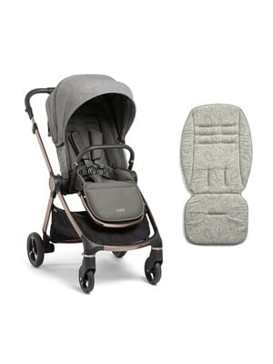 Strada Luxe Pushchair with Paisley Crescent Memory Foam Liner